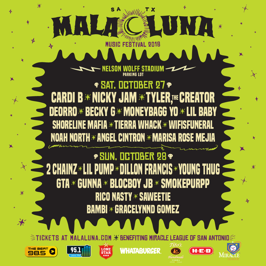 Mala Luna Music Festival Lineup